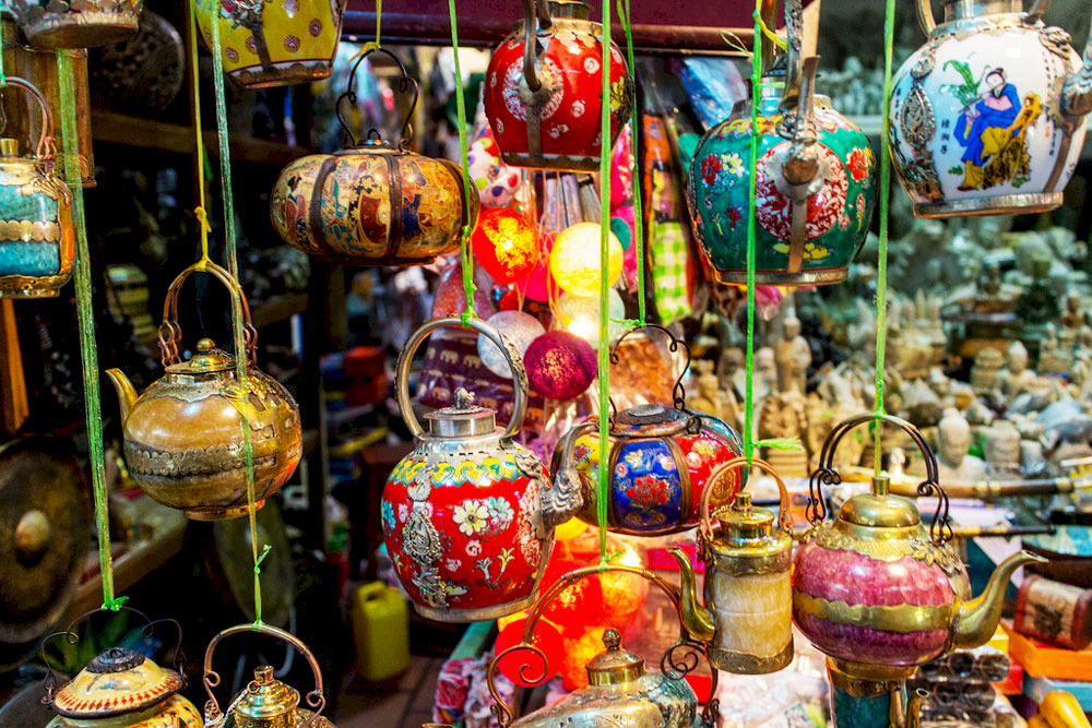 Colorful home goods of all kinds